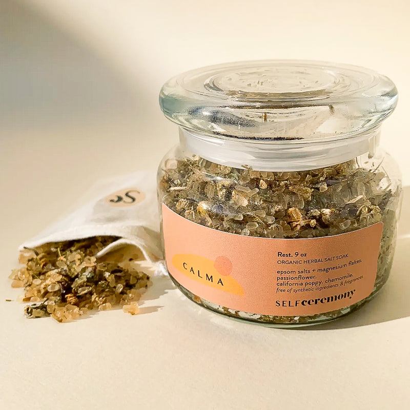 Herbal Bath Salts | Calma Relax Jar