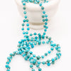 Tantric Necklace | Turquoise and Silver Hematite