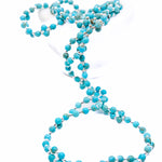 Tantric Necklace | Turquoise and Silver Hematite