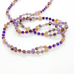 Tantric Necklace | Super7, Peach Moonstone, Amethyst, Gold
