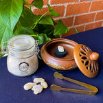 Frankincense Resin Medicinal Grade Burner Set, Frankincense Medicinal Grade A, Incense, Incense Burner, Ceramic Incense Burner