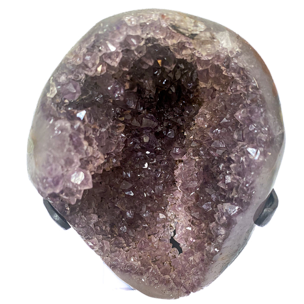 Look Through Grey Amethyst with Stand