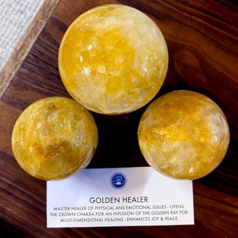 Golden Healer Spheres