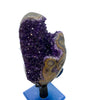 Dual Face Purple Amethyst with Turning  Stand